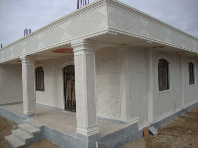 مزایا و معایب نمای سیمان شسته